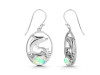 Opal Dolphin Earring OPL-RUE-24.