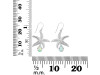 Opal & White Topaz Star Fish Earring OPL-RUE-31.