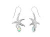Opal & White Topaz Star Fish Earring OPL-RUE-31.