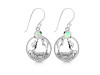 Opal Mermaid & Dolphin Earring OPL-RUE-34.