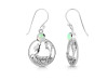 Opal Mermaid & Dolphin Earring OPL-RUE-34.