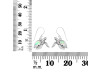 Opal Turtle Earring OPL-RUE-42.