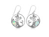 Opal & White Topaz Mermaid Earring OPL-RUE-57.
