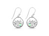 Opal & White Topaz Fish Earring OPL-RUE-62.