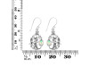Opal & White Topaz Mermaid & Turtle Earring OPL-RUE-67.
