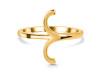 Aries Zodiac Plain Silver Jewelry Set PS-RDR-3098/RDE-1497/RDB-182/RDC-20.