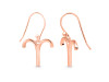 Aries Zodiac Plain Silver Jewelry Set PS-RDR-3098/RDE-1497/RDB-182/RDC-20.