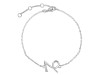 Capricorn Zodiac Plain Silver Jewelry Set PS-RDR-3087/RDE-1494/RDB-179/RDC-17.