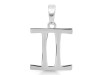 Gemini Zodiac Plain Silver Jewelry Set PS-RDR-3091/RDE-1499/RDB-184/RDC-22.