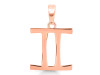 Gemini Zodiac Plain Silver Jewelry Set PS-RDR-3091/RDE-1499/RDB-184/RDC-22.