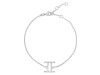 Gemini Zodiac Plain Silver Jewelry Set PS-RDR-3091/RDE-1499/RDB-184/RDC-22.