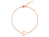 Leo Zodiac Plain Silver Jewelry Set PS-RDR-3093/RDE-1501/RDB-186/RDC-24.