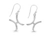Pisces Zodiac Plain Silver Jewelry Set PS-RDR-3089/RDE-1495/RDB-181/RDC-19.