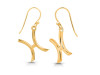 Pisces Zodiac Plain Silver Jewelry Set PS-RDR-3089/RDE-1495/RDB-181/RDC-19.