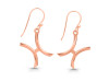 Pisces Zodiac Plain Silver Jewelry Set PS-RDR-3089/RDE-1495/RDB-181/RDC-19.