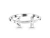 Sagittarius Zodiac Plain Silver Jewelry Set PS-RDR-3097/RDE-1505/RDB-190/RDC-28.