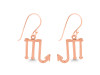 Scorpio Zodiac Plain Silver Jewelry Set PS-RDR-3096/RDE-1504/RDB-189/RDC-27.