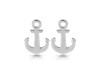 Plain Silver Anchor Stud Earring PS-RDE-598.