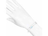 Moonstone  Raw Crystal & White Topaz Bracelet RBM-RDB-168.