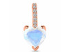 Moonstone & White Topaz Pendant RBM-RDP-819.