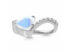 Moonstone & White Topaz Pendant RBM-RDP-819.