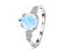 Moonstone & White Topaz Ring RBM-RDR-2216.