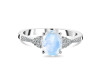 Moonstone & White Topaz Ring RBM-RDR-2219.