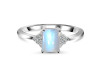Moonstone & White Topaz Ring RBM-RDR-2254.