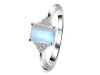 Moonstone & White Topaz Ring RBM-RDR-2254.