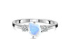 Moonstone & White Topaz Ring RBM-RDR-2285.