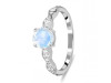 Moonstone & White Topaz Ring RBM-RDR-2288.
