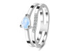 Moonstone & White Topaz Ring RBM-RDR-2862.