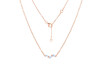 Moonstone & White Topaz Necklace RBM-RDN-460.