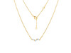Moonstone & White Topaz Necklace RBM-RDN-460.