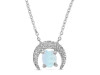 Moonstone Raw Crystal & White Topaz Necklace RBM-RN-67.