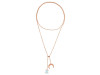 Moonstone Raw Crystal & White Topaz Necklace RBM-RN-71.