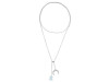 Moonstone Raw Crystal & White Topaz Necklace RBM-RN-71.