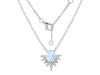 Moonstone & White Topaz Necklace RBM-RN-72.