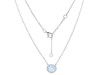 Moonstone & White Topaz Necklace RBM-RN-85.
