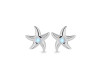 Moonstone Star Fish Stud Earring RBM-RUE-1.