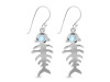 Moonstone Fish Bone Earring RBM-RUE-17.