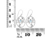 Moonstone Crab Earring RBM-RUE-19.
