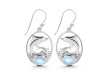 Moonstone Dolphin Earring RBM-RUE-24.