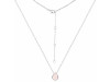 Rose Quartz Necklace RSQ-RDN-410.