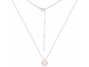 Rose Quartz Necklace RSQ-RDN-450.