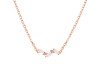 Rose Quartz & White Topaz Necklace RSQ-RDN-460.
