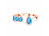Swiss Blue Topaz Ring SBTZ-RDR-2769.