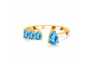 Swiss Blue Topaz Ring SBTZ-RDR-2769.