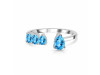 Swiss Blue Topaz Ring SBTZ-RDR-2769.