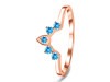 Swiss Blue Topaz Ring SBTZ-RR-274.